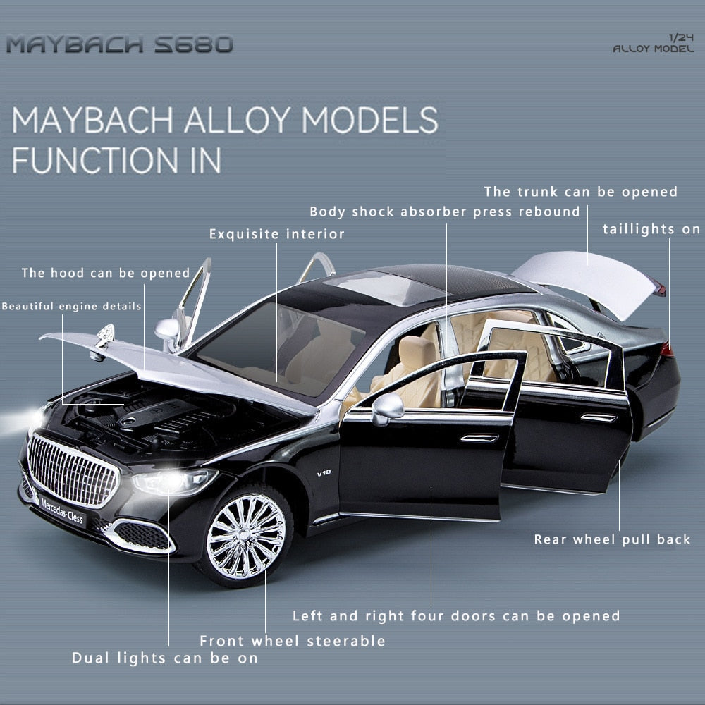 1:24 Mercedes-Benz Maybach S680