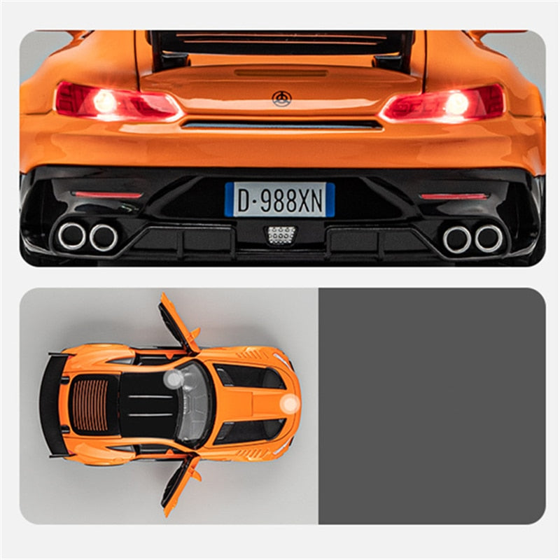 1:24 Mercedes Benzs-GT GTR Die Cast