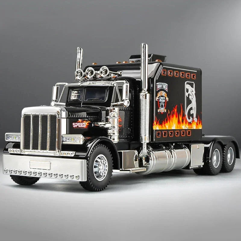 1:24 Peterbilt 389 Tractors Truck Diecast Model