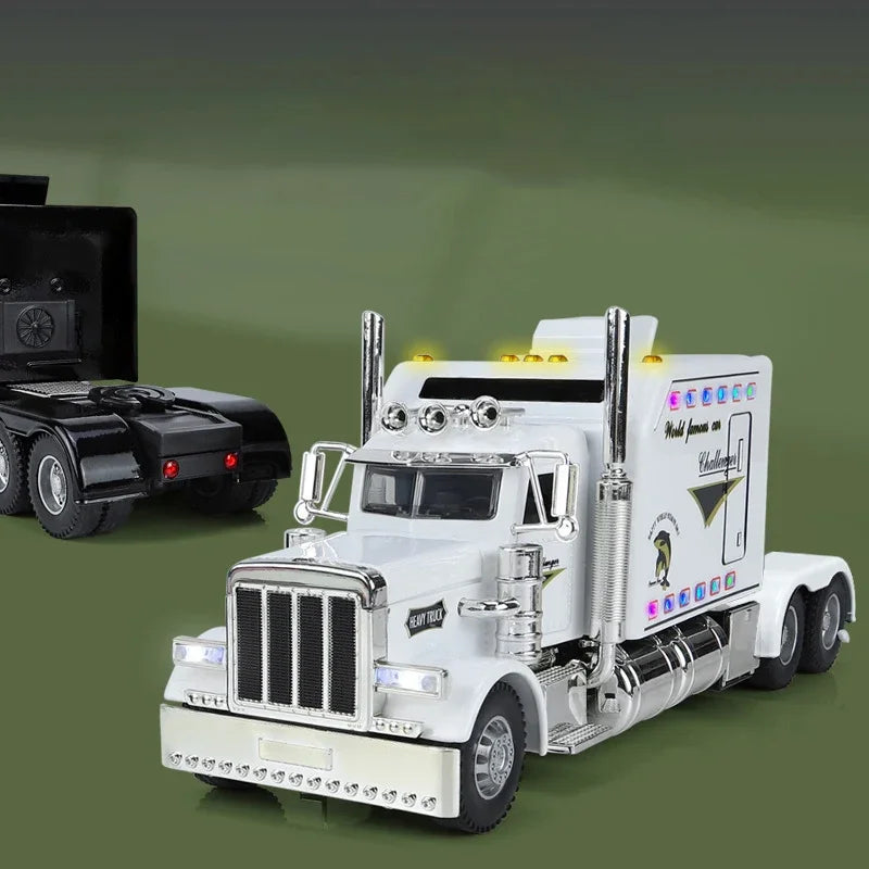 1:24 Peterbilt 389 Tractors Truck Diecast Model