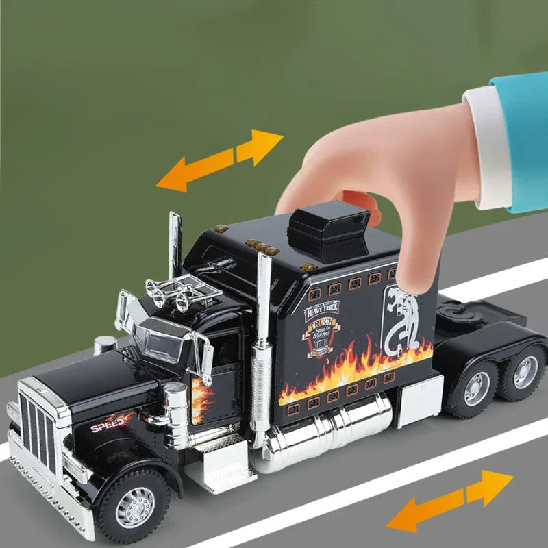 1:24 Peterbilt 389 Tractors Truck Diecast Model