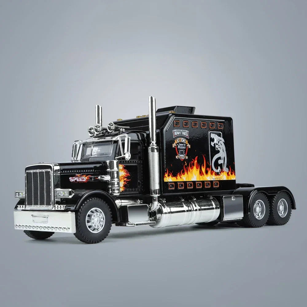 1:24 Peterbilt 389 Tractors Truck Diecast Model