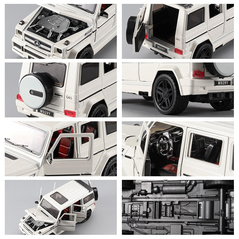 1:24 Mercedes Benz G65 Model Car Die Cast Simulation