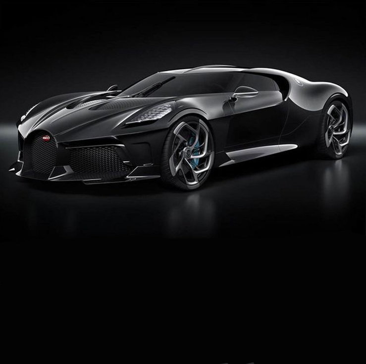 1:24 Scale Bugatti La Voiture Noire Alloy Supercar Model
