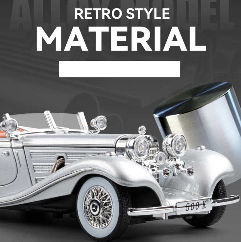 1:24 Mercedes-Benz 500K Diecast Model