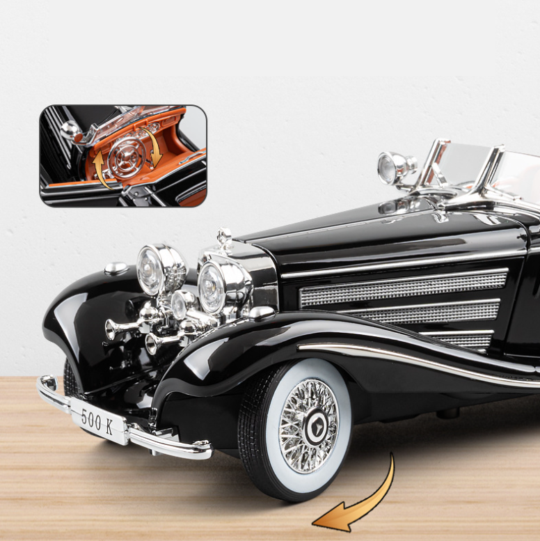 1:24 Mercedes-Benz 500K Diecast Model