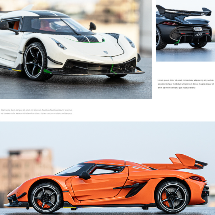 1:24 Koenigsegg Jesko Diecast Model