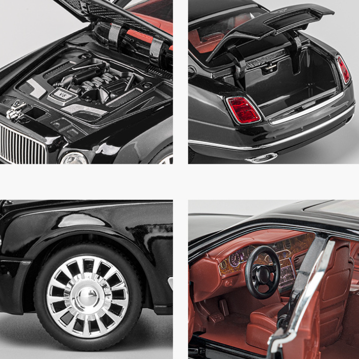 1:24 Bentley Mulsanne Diecast Model