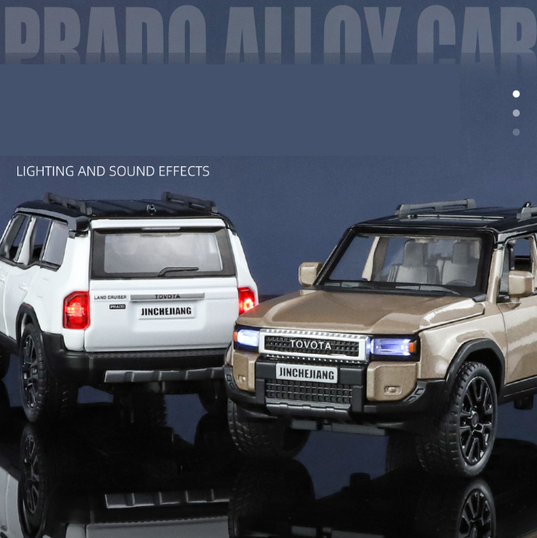 1:32 Toyota Prado LC 300 Diecast Model