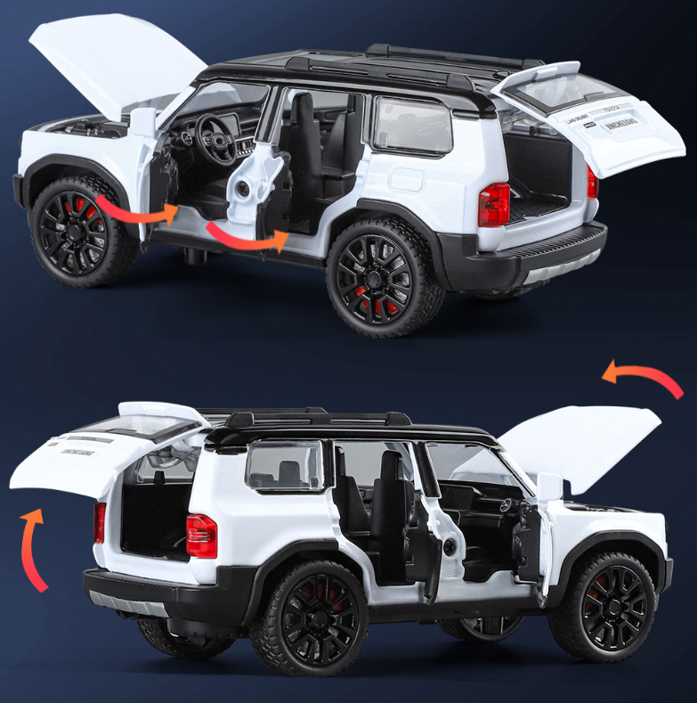 1:32 Toyota Prado LC 300 Diecast Model