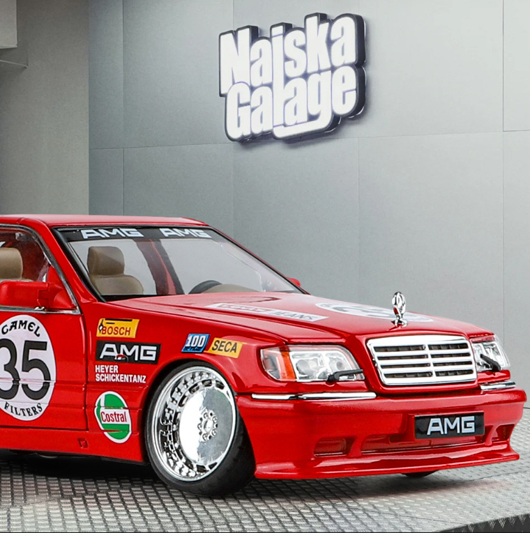 1:24 Mercedes-Benz W140 Custom Edition Alloy Model Car