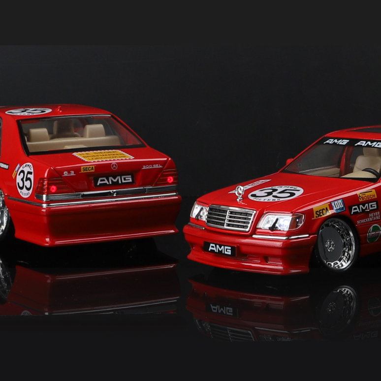 1:24 Mercedes-Benz W140 Custom Edition Alloy Model Car