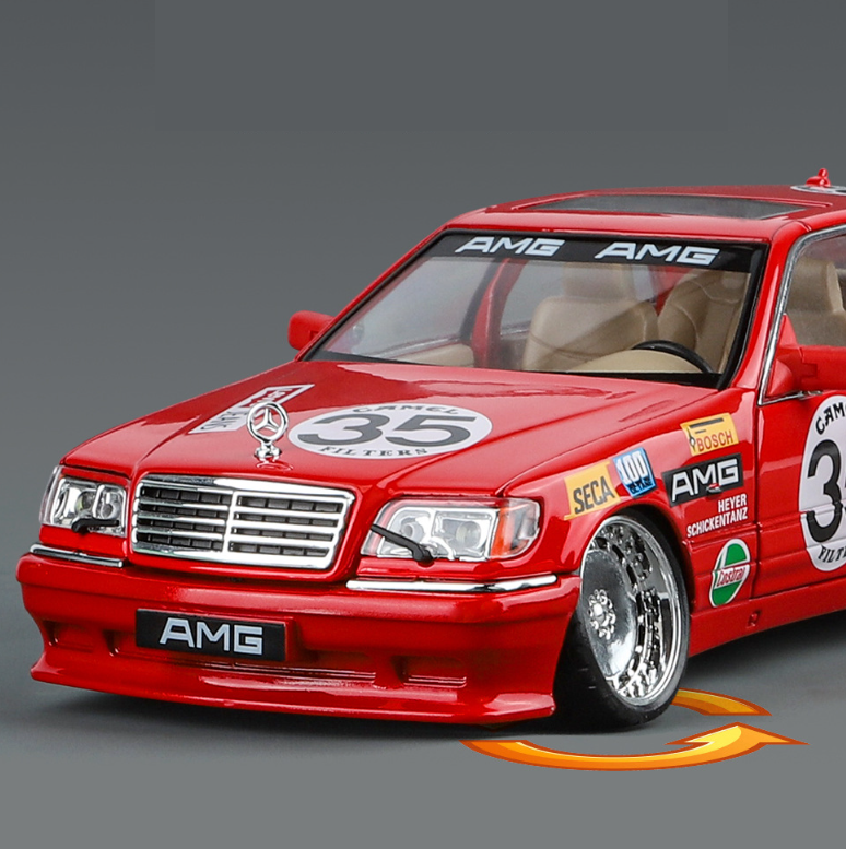 1:24 Mercedes-Benz W140 Custom Edition Alloy Model Car