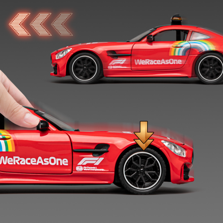 1:24 Mercedes Benz F1 Safety Car Alloy Model