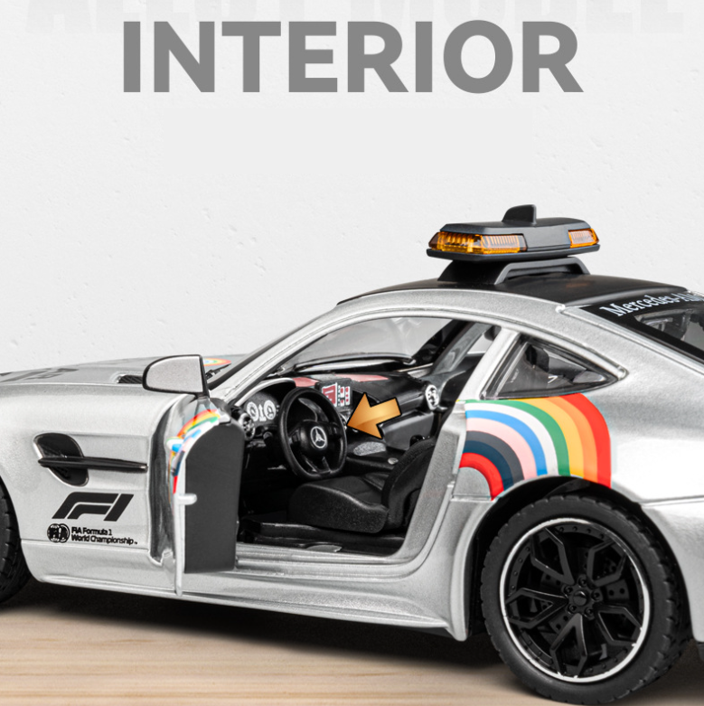 1:24 Mercedes Benz F1 Safety Car Alloy Model