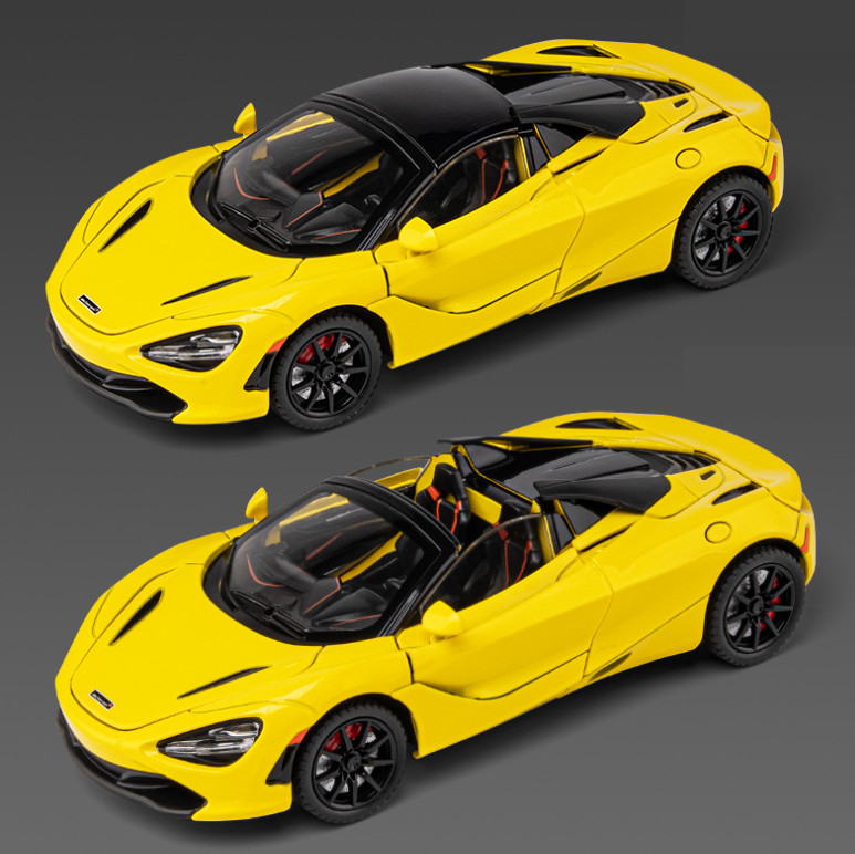 1:24 McLaren 720S Diecast Model – Foldable Design