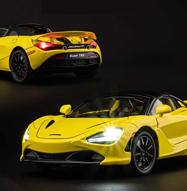 1:24 McLaren 720S Diecast Model – Foldable Design