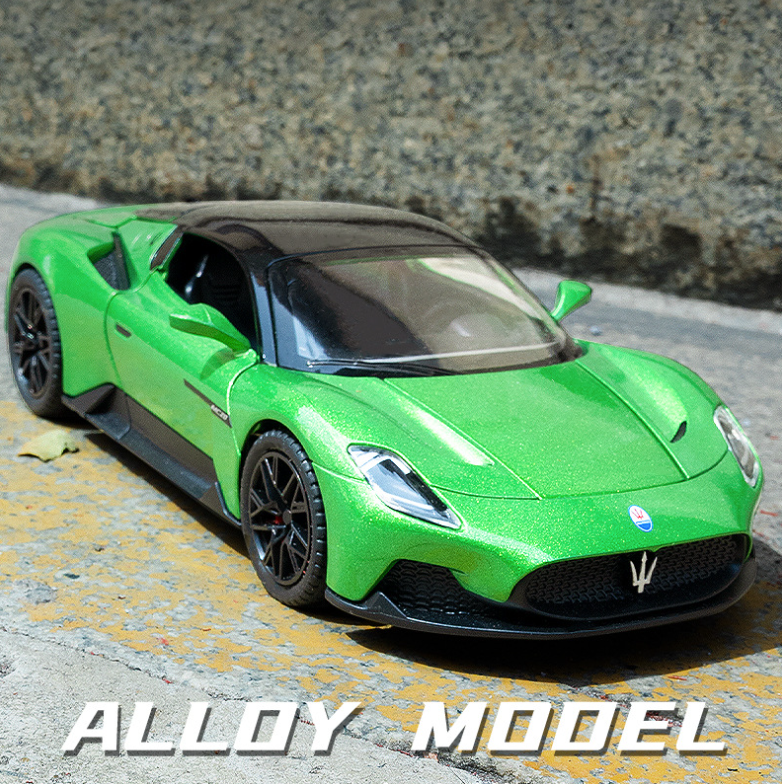 1:24 Maserati MC20 Alloy Car Model - With Openable Doors