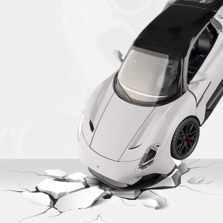 1:24 Maserati MC20 Alloy Car Model - With Openable Doors