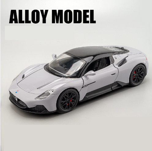 1:24 Maserati MC20 Alloy Car Model - With Openable Doors
