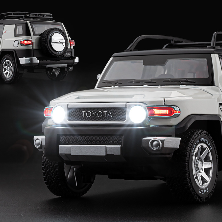 1:24 Toyota FJ Cruiser Alloy Model – Adventure in Every Detail