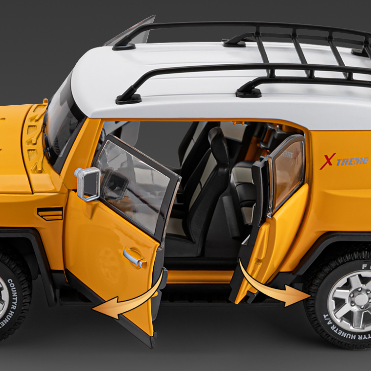 1:24 Toyota FJ Cruiser Alloy Model – Adventure in Every Detail