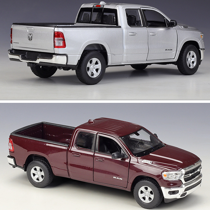 1:27 Dodge 2019 RAM 1500 Model – Bold Strength in Every Detail