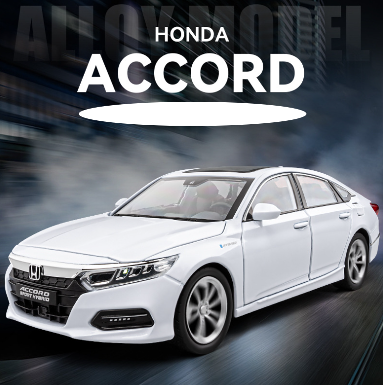 1:24 Honda Accord Alloy Model – Timeless Design