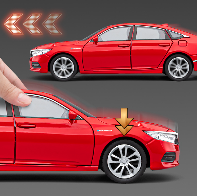 1:24 Honda Accord Alloy Model – Timeless Design