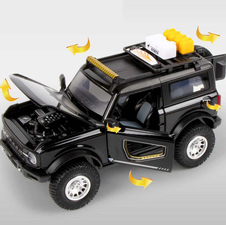 1:24 Ford Bronco Alloy Model – The Legend of Off-Roading