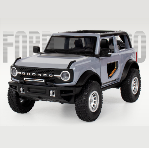 1:24 Ford Bronco Alloy Model – The Legend of Off-Roading