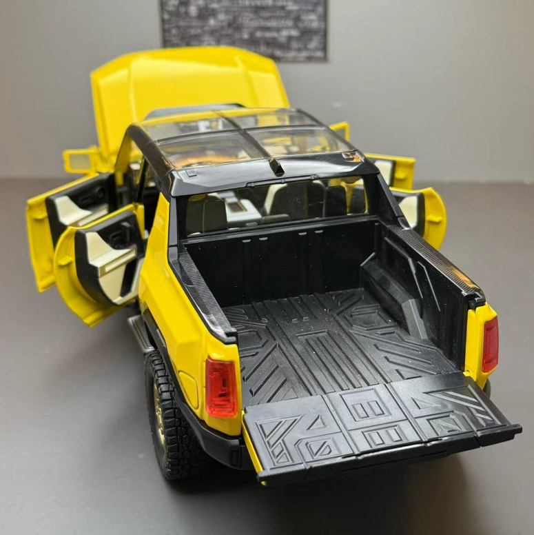1:22 Hummer Pickup Off-Road Alloy Model