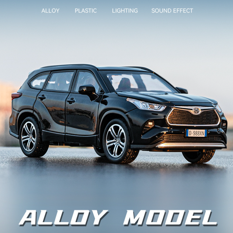 1:32 Toyota Highlander SUV Alloy Model