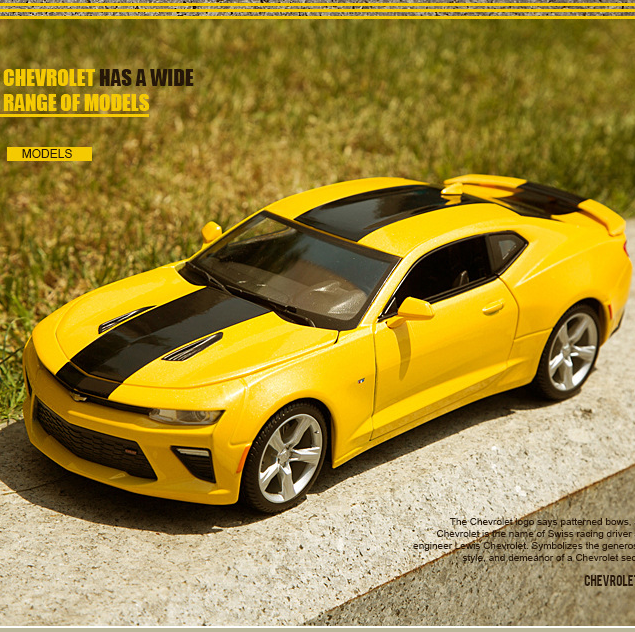 1:18 2017&2016 Chevrolet Camaro Alloy Model