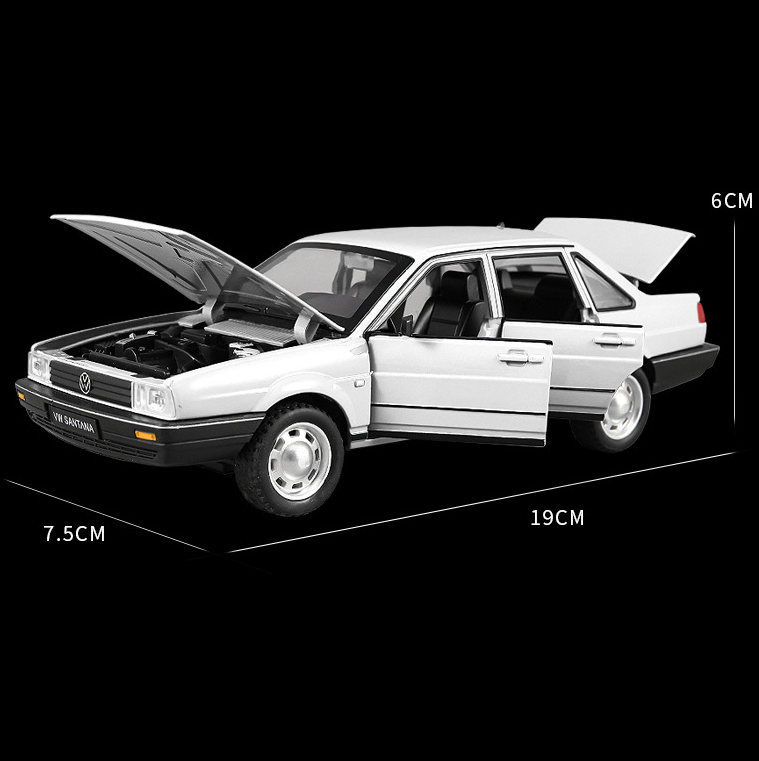 1:24 Volkswagen Santana Alloy Model Car - Classic Design, Timeless Appeal