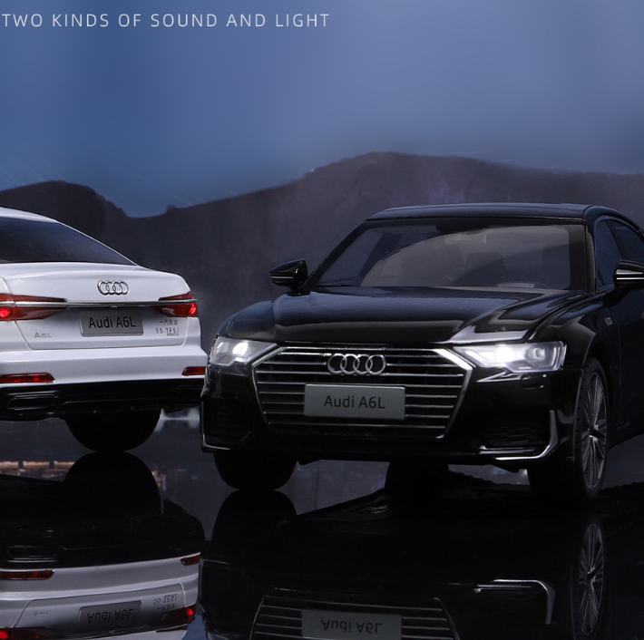 1:18 Audi A6 Alloy Model – Precision and Sophistication