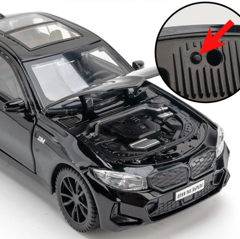 1:32 BMW 320L Alloy Model – Elegance in Miniature Form