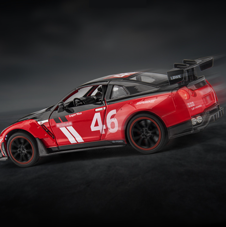 1:24 Nissan GTR Alloy Model – Iconic Speed in a Compact Scale