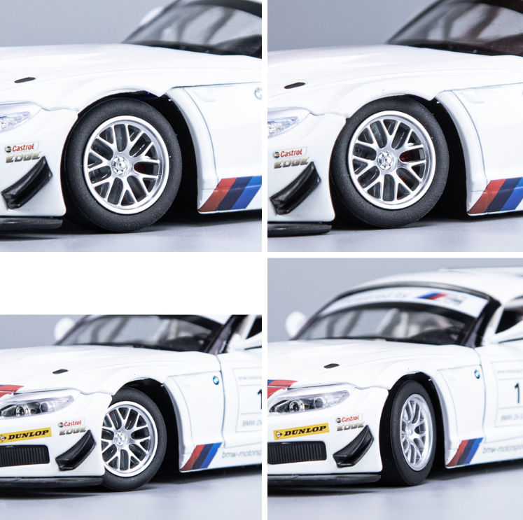 1:24 BMW Z4 GT3 Alloy Car Model – Iconic Design Meets Racing Power