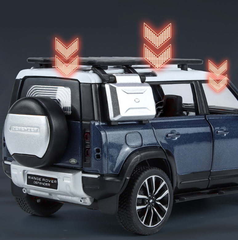 1:32 Land Rover Defender Alloy Car Model – Adventure in Miniature