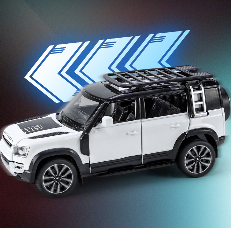 1:32 Land Rover Defender Alloy Car Model – Adventure in Miniature