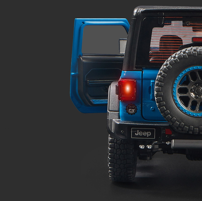 1:18 Jeep Rubicon Off-Road Diecast Model