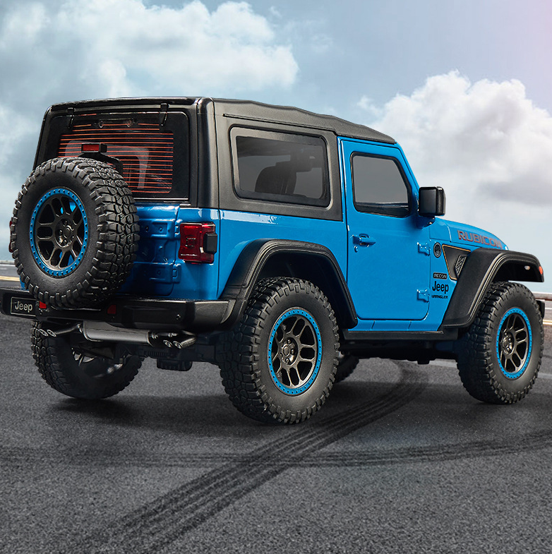 1:18 Jeep Rubicon Off-Road Diecast Model