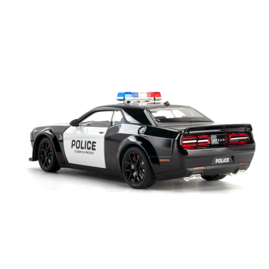 1:24 Dodge Hellcat Police Car Die-Cast Model