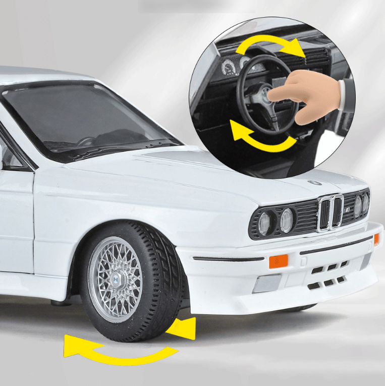 1:24 BMW M3 (E30) 1988 Die Cast