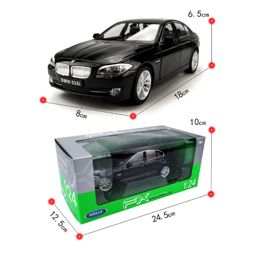 1:24 BMW 5 Series 535i Die-Cast Model Car
