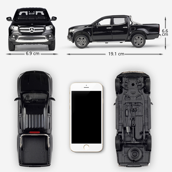 1:27 Mercedes Benz X-Class Pickup Die-Cast Model