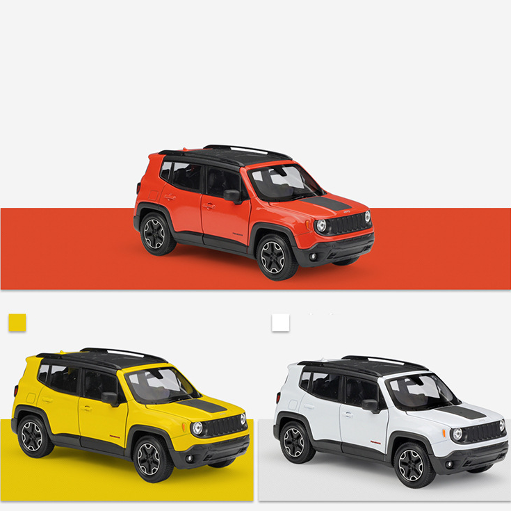 1:24 Jeep Renegade Die-Cast Model