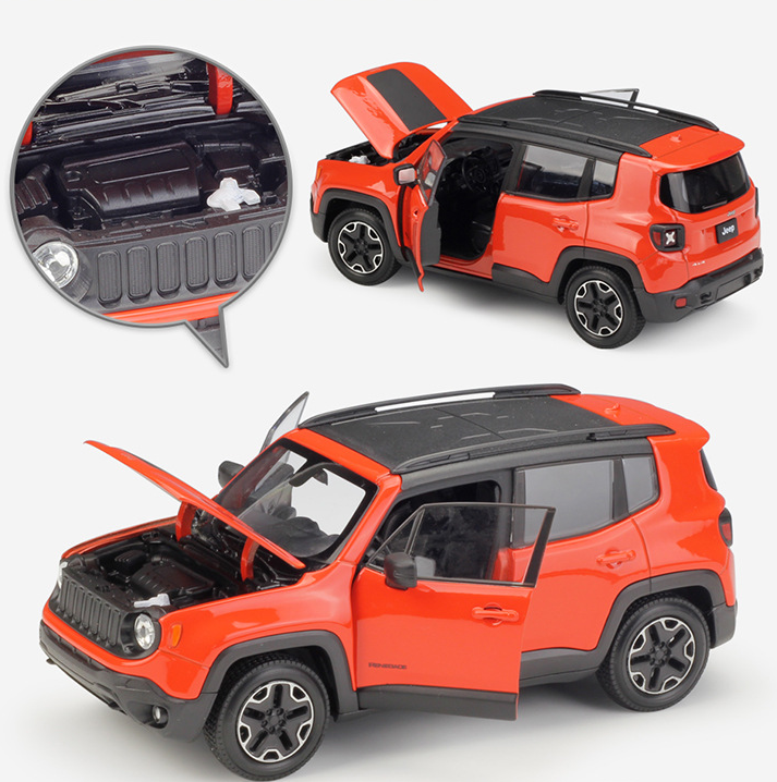1:24 Jeep Renegade Die-Cast Model