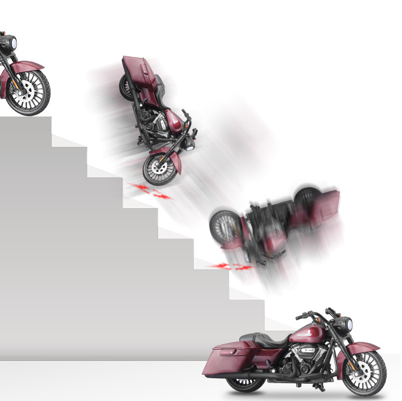 1:18 Harley Davidson Die-Cast Motorcycle Model
